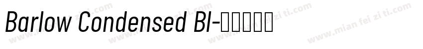 Barlow Condensed Bl字体转换